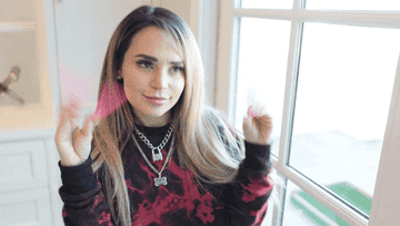 YouTuber Rosanna Pansino shows off long nails and says &quot;I love that&quot;