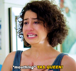 Ilana mouthing &quot;Yas Queen&quot;