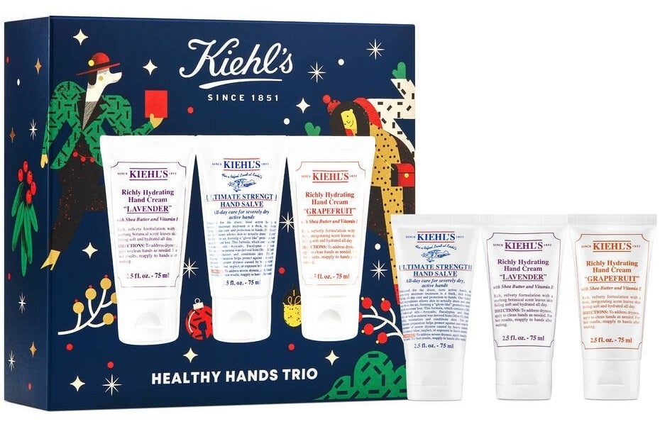 the trio of Kiehl&#x27;s hand creams