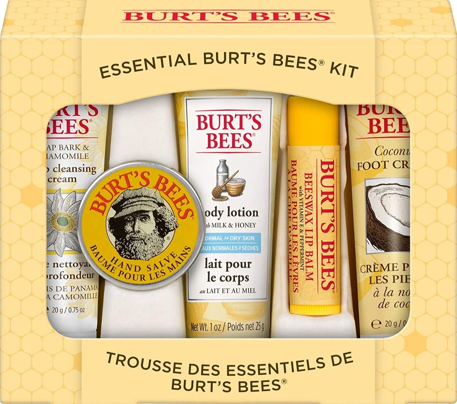 various Burt&#x27;s Bees products in a set