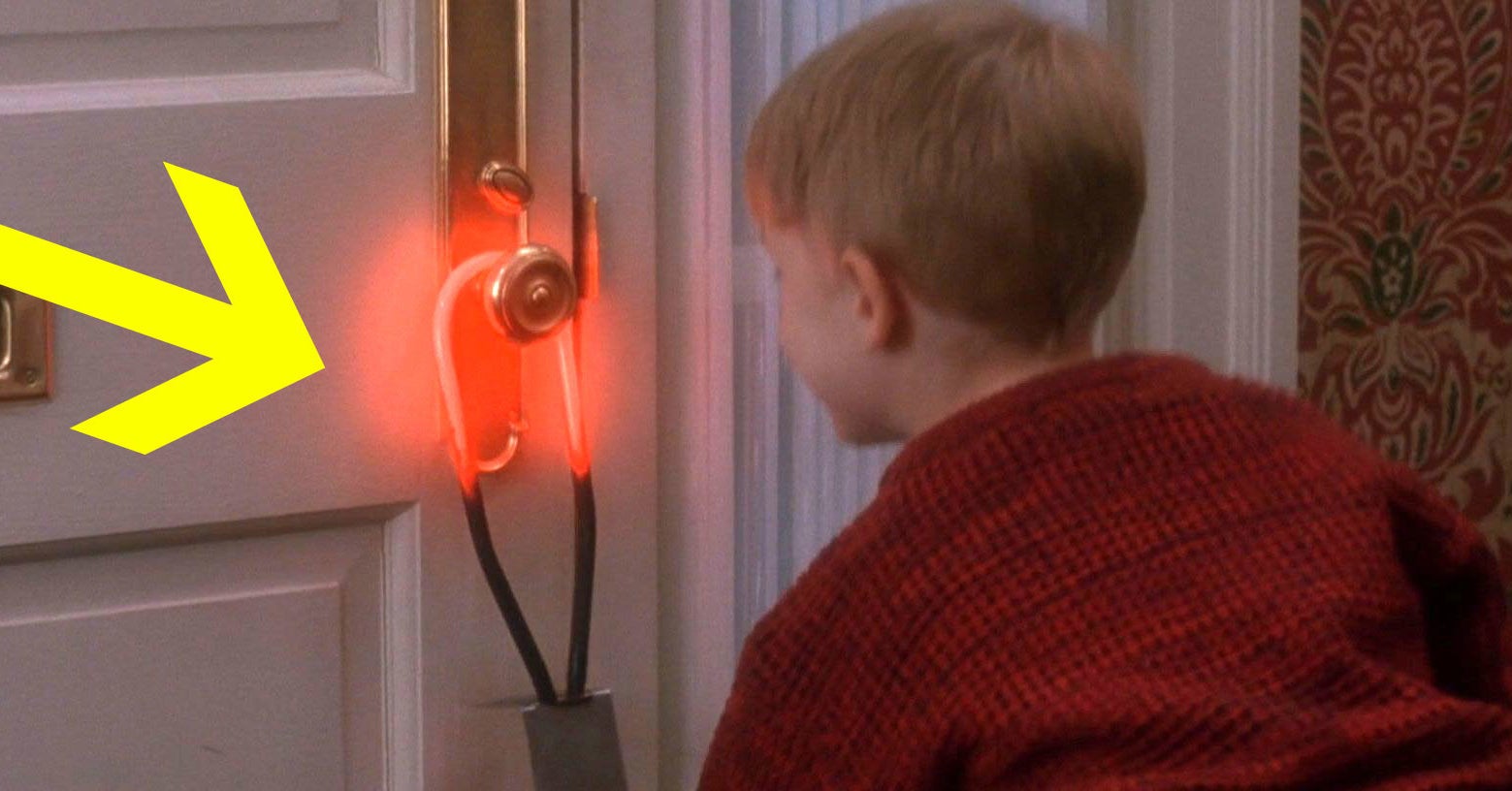 This Is What Kevin Used To Heat Up The Door Knob In Home Alone