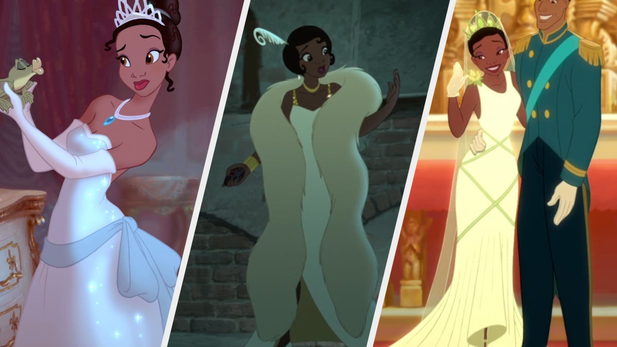 princess tiana dresses in the movie Rate Tiana's Outfits And We'll Give You A Disney Man