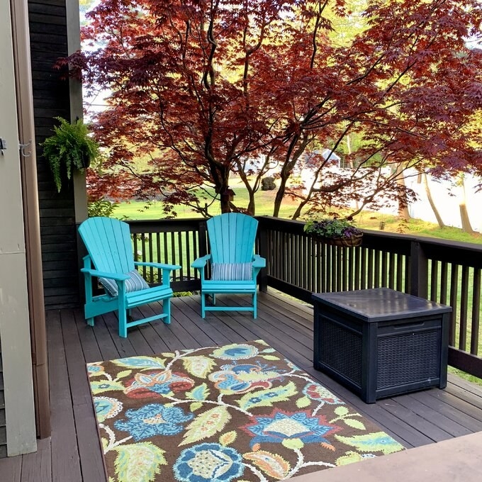 The outdoor rug