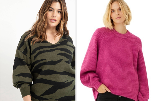 models in warm clothes
