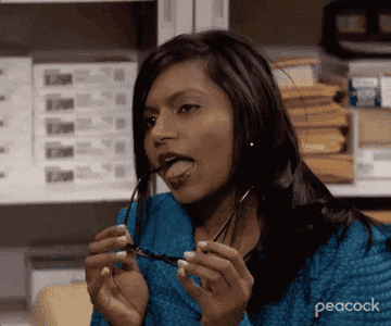 Mindy Kaling in &quot;The Office&quot; says &quot;Have we met before?&quot;