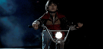 Will riding his bicycle in the dark when the headlight on it goes out