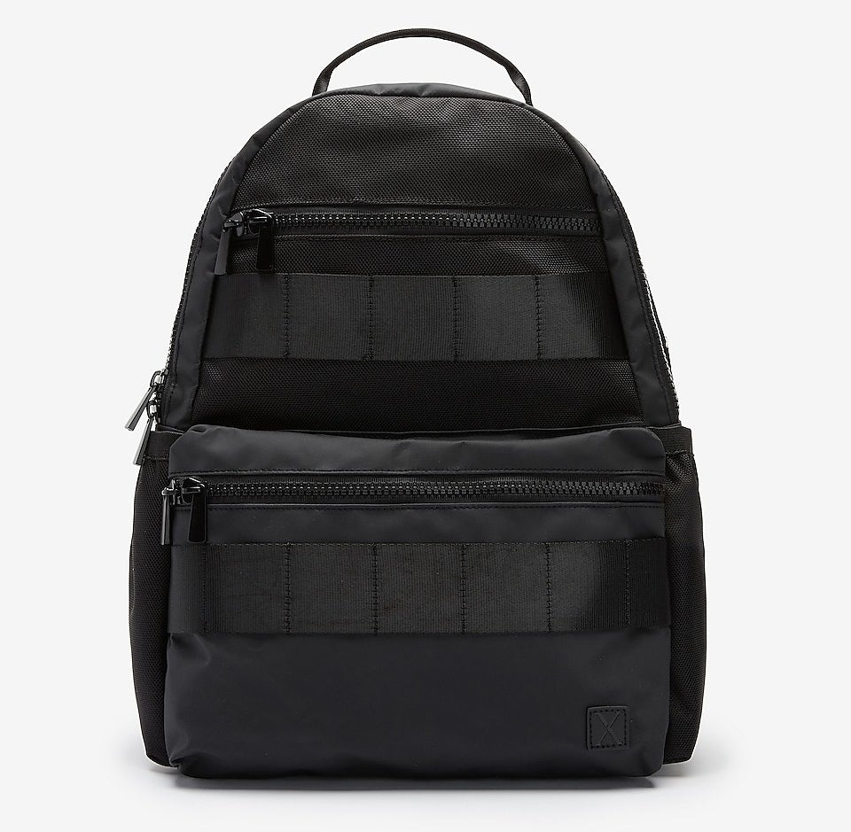 the black backpack