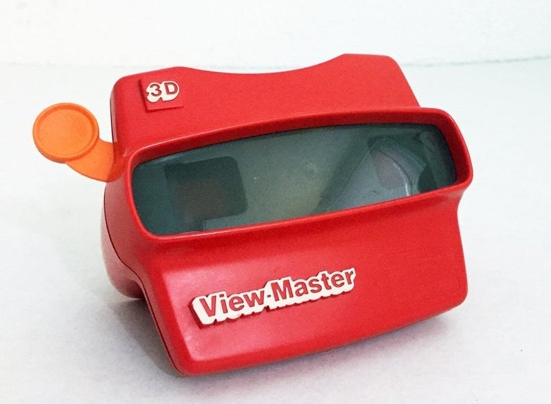 A red View-Master