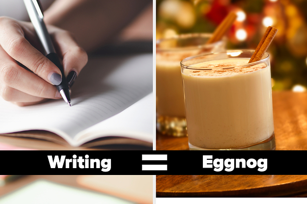 Writing and eggnog