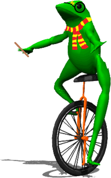 Dat Boi dressed as Harry Potter- Dat Boi who lived