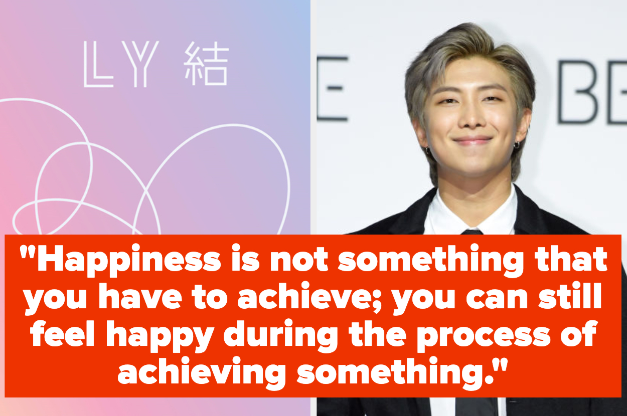 Which One Of Rm S Inspiring Quotes Do You Need To Hear Based On Your Favorite Bts B Sides