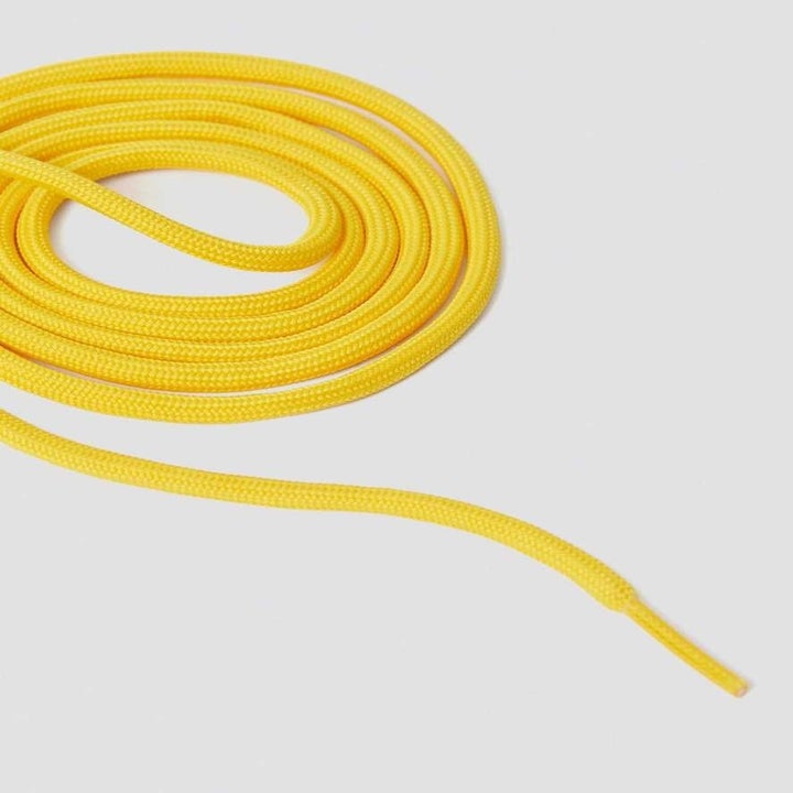 bright yellow laces