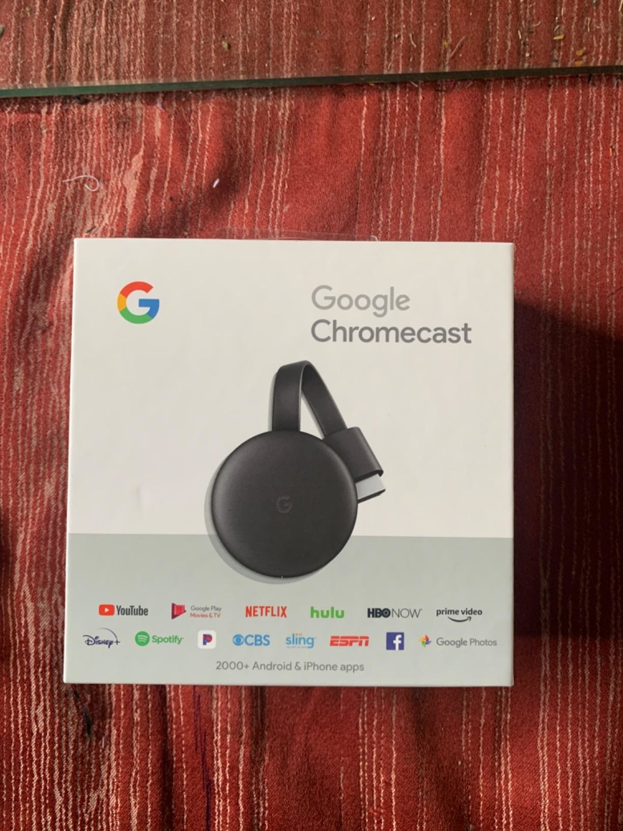 reviewer image of the google chromecast