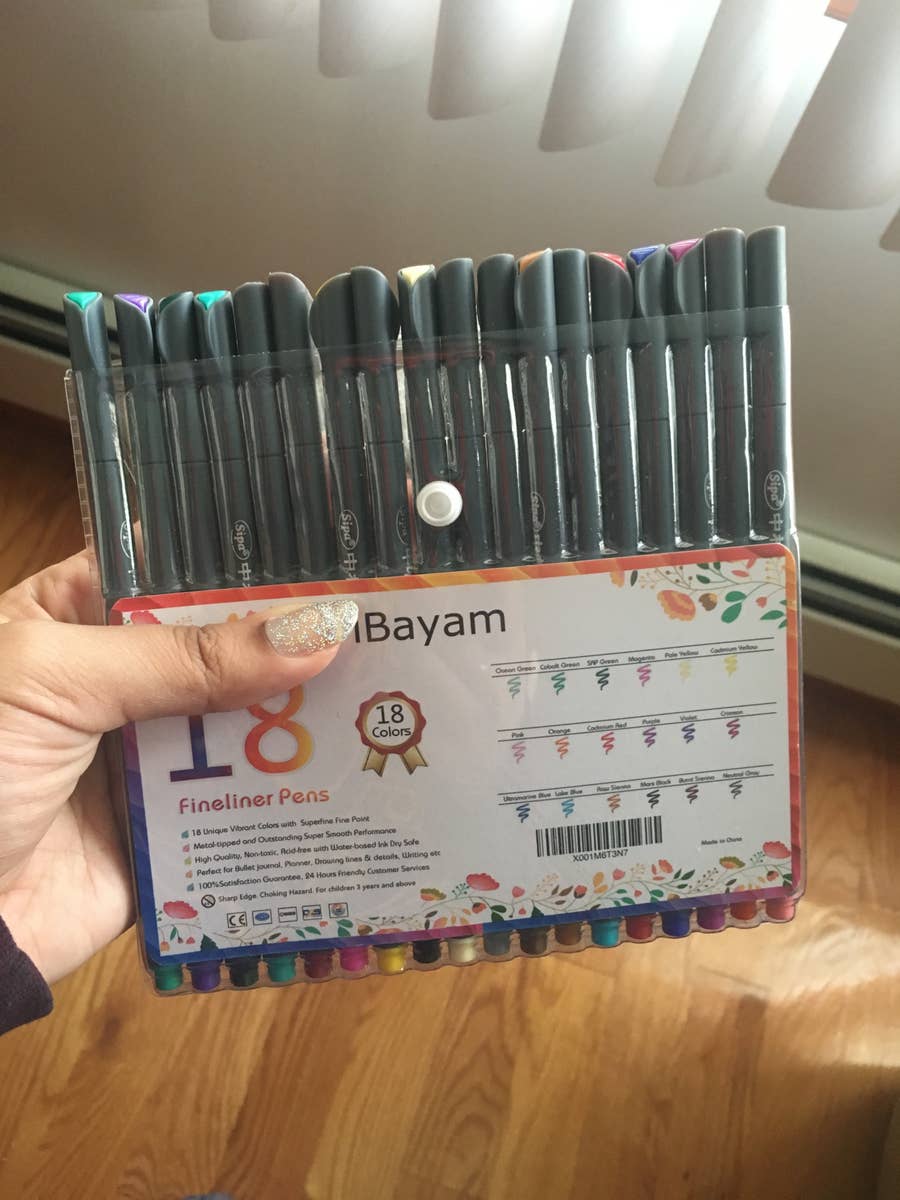 iBayam Journal Planner Pens Colored Pens Fine Point Markers Fine Tip  Drawing Pens Porous - Drawing Instruments, Facebook Marketplace