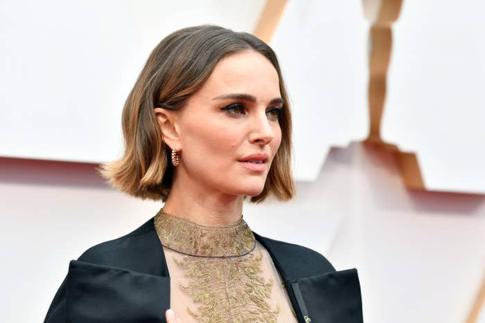 Natalie Portman attends the 92nd Annual Academy Awards at Hollywood and Highland on February 09, 2020 in Hollywood, California