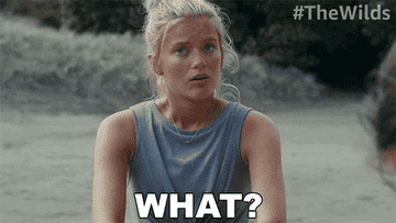 Gif of Shelby saying &quot;What?&quot; 