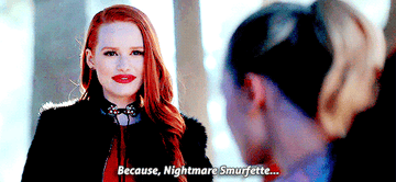 Cheryl calls Betty Nightmare Smurfette