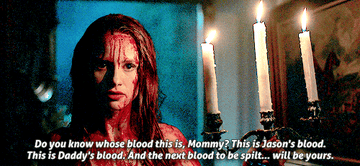 Cheryl saying, &quot;Do you know whose blood this is, Mommy? This is Jason&#x27;s blood. This is Daddy&#x27;s blood. And the next blood to be spilt...will be yours&quot;