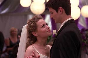 Nathan and Haley from "One Tree Hill"