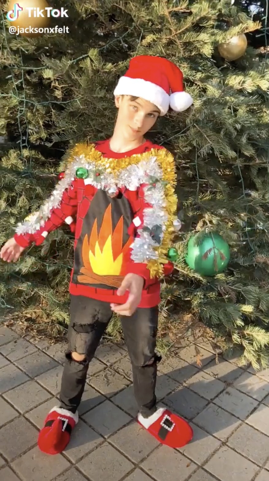 Mantel ugly christmas outlet sweater