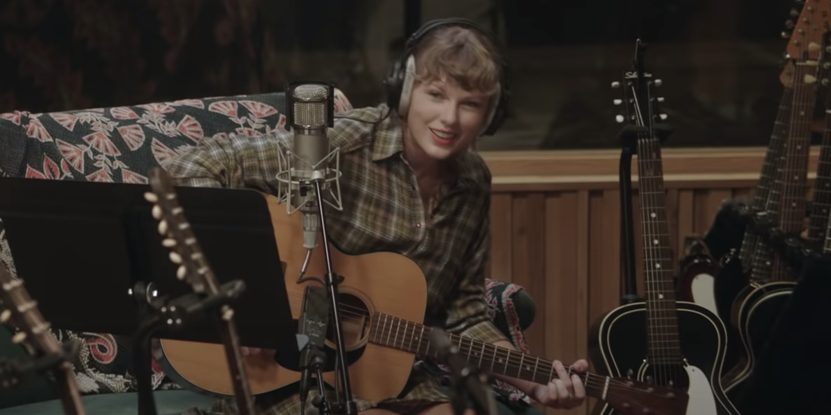 Taylor in the Long Pond Studio Sessions