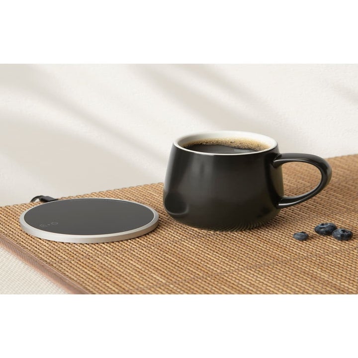 Black Kopi Mug & Warmer Set