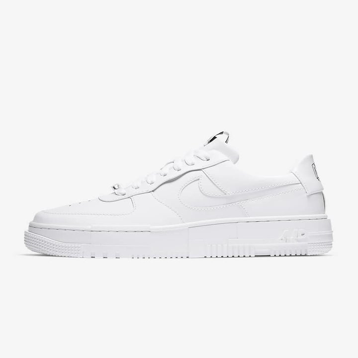 white Nike Air Force 1s