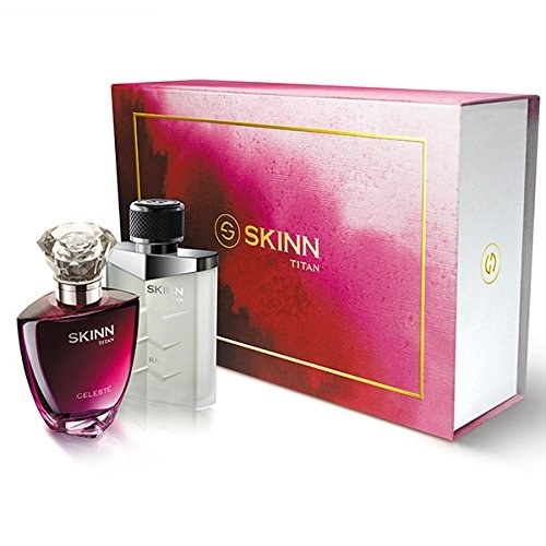 Perfume gift set with two perfumes