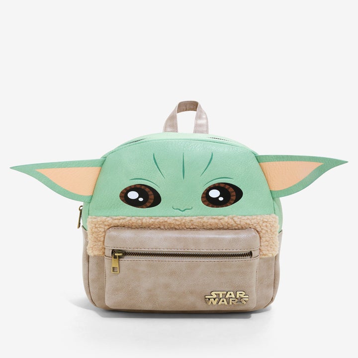 Baby Yoda-shaped mini backpack