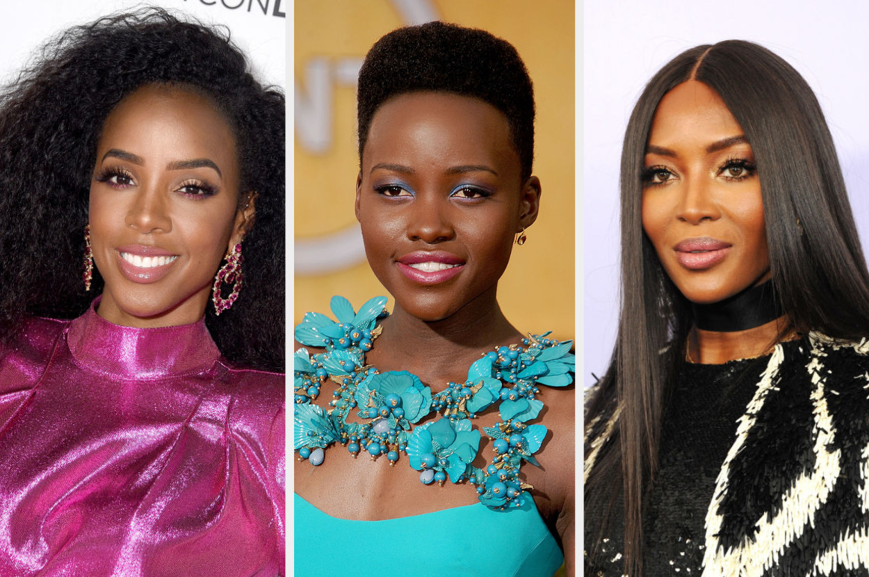 Kelly Rowland, Lupita Nyong&#x27;o, and Naomi Campbell