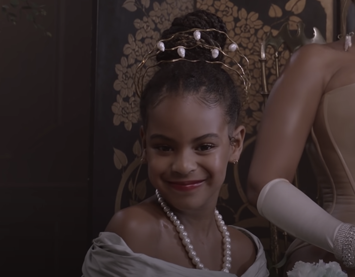 Blue Ivy smiling