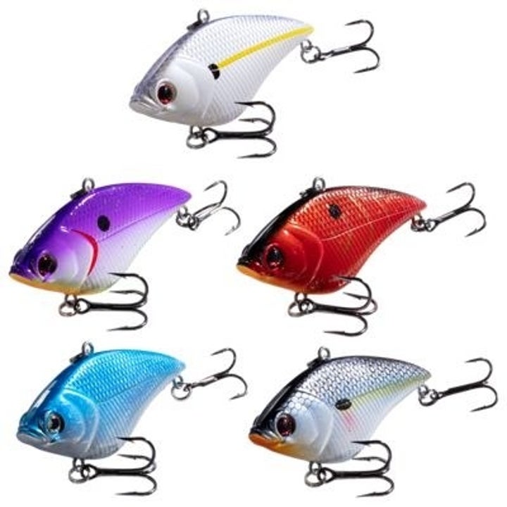 5-Piece Rattle Shad Kit