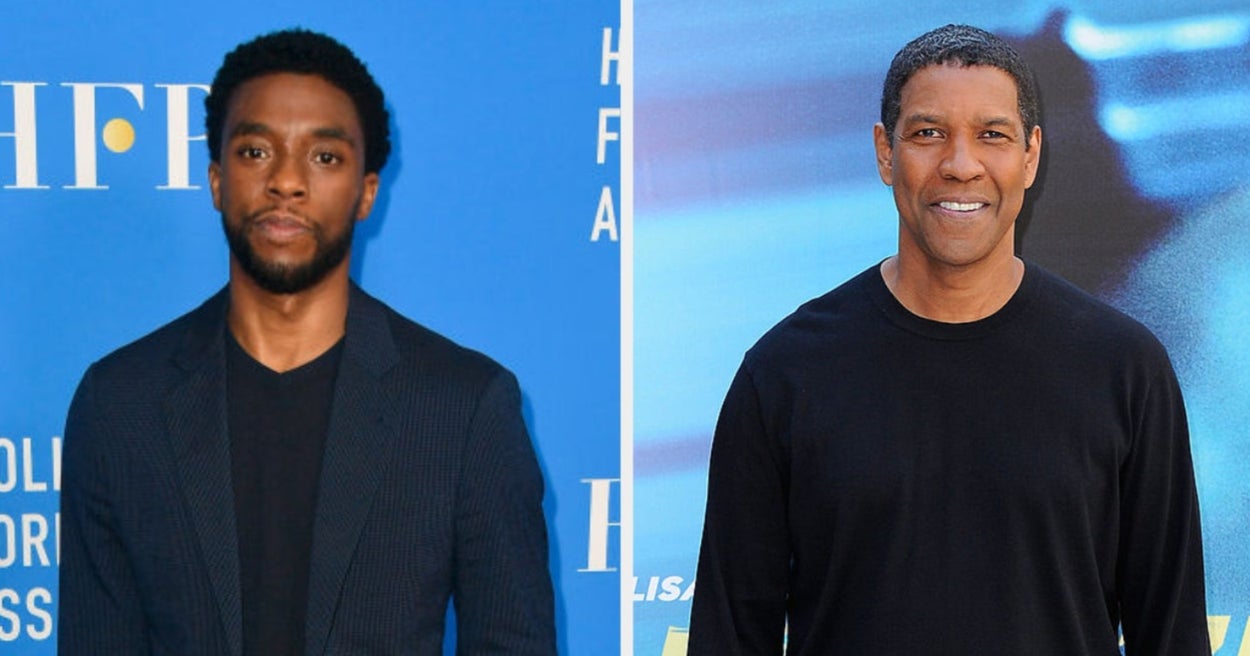 Denzel Washington told Chadwick Bosman to marry Simon Ledward