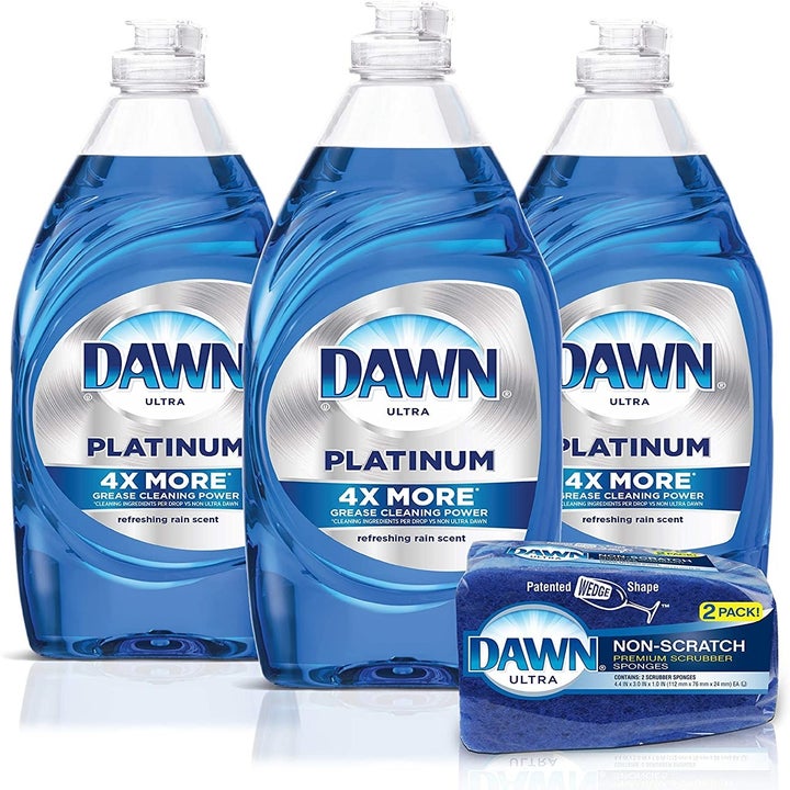 Dawn Dishwashing soap bottles