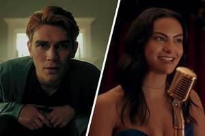 Archie and Veronica in Riverdale
