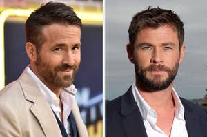 Ryan Reynolds and Chris Hemsworth