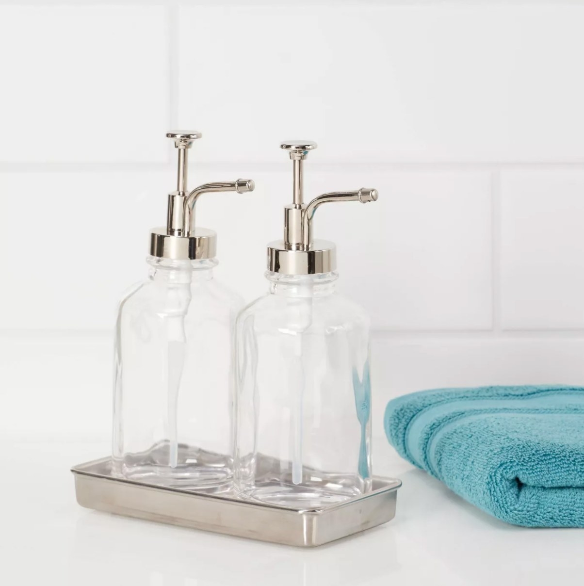 The double soap pump