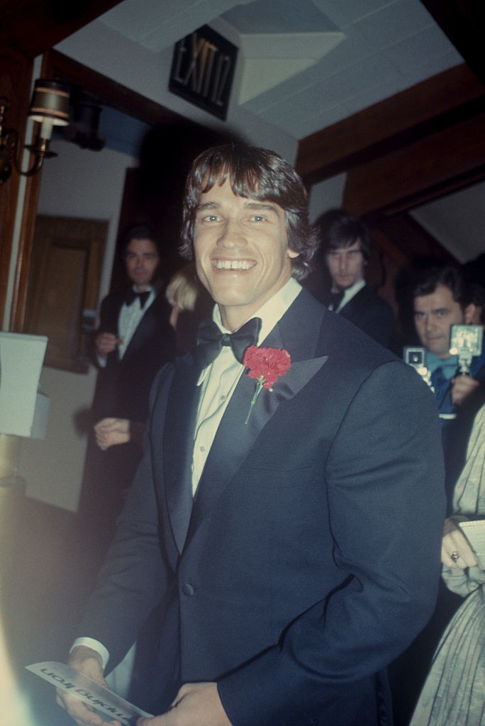 Arnold in a suit