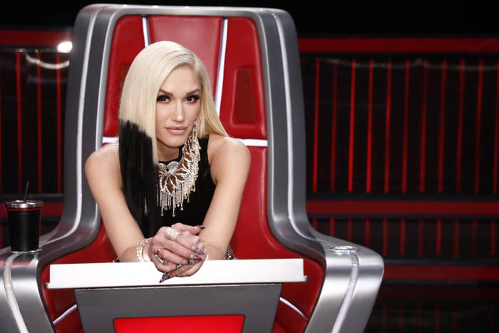 THE VOICE -- &quot;Live Top 9 Results&quot; Episode 1913B -- Pictured: Gwen Stefani