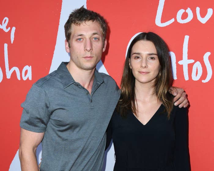 Jeremy Allen White and Addison Timlin attend the Los Angeles Premiere Of Lurker Productions&#x27; &quot;Love, Antosha&quot;