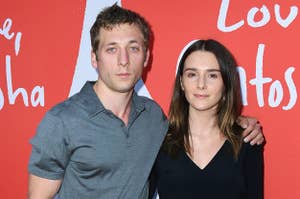 Jeremy Allen White and Addison Timlin attend the Los Angeles Premiere Of Lurker Productions' "Love, Antosha"