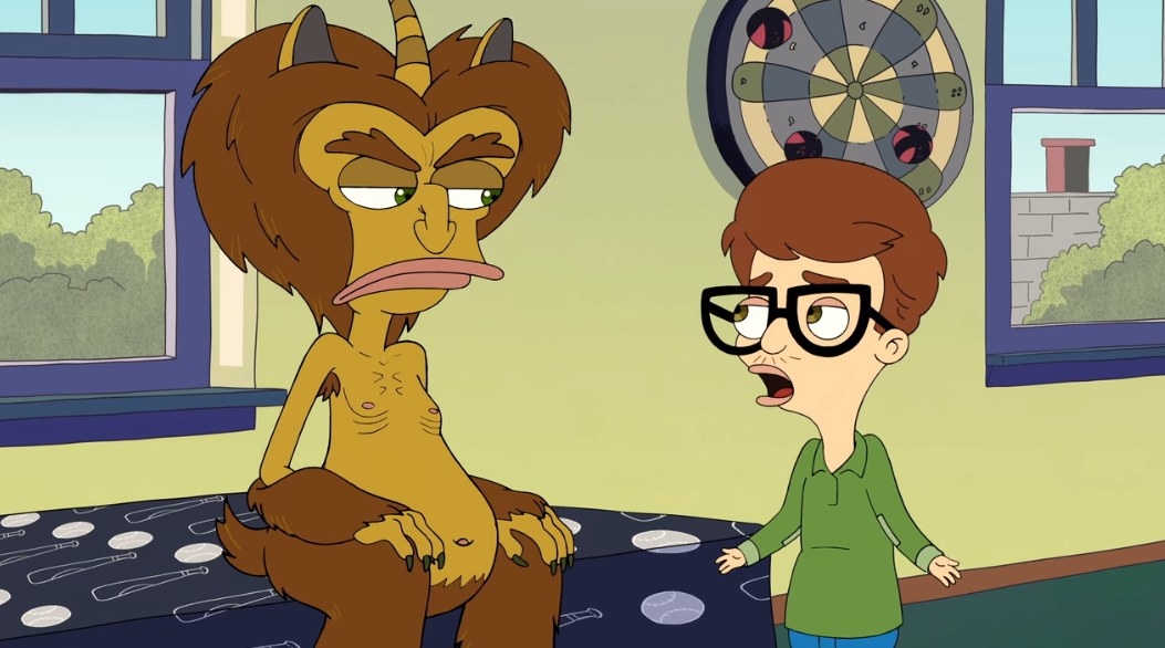 Andrew Glouberman talks with Maurice the Hormone Monster