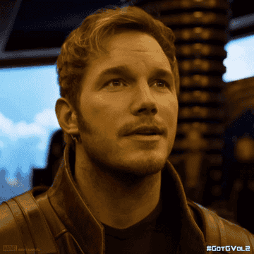 GIF of Chris Pratt in Guardians of the Galaxy saying &quot;Well!&quot;