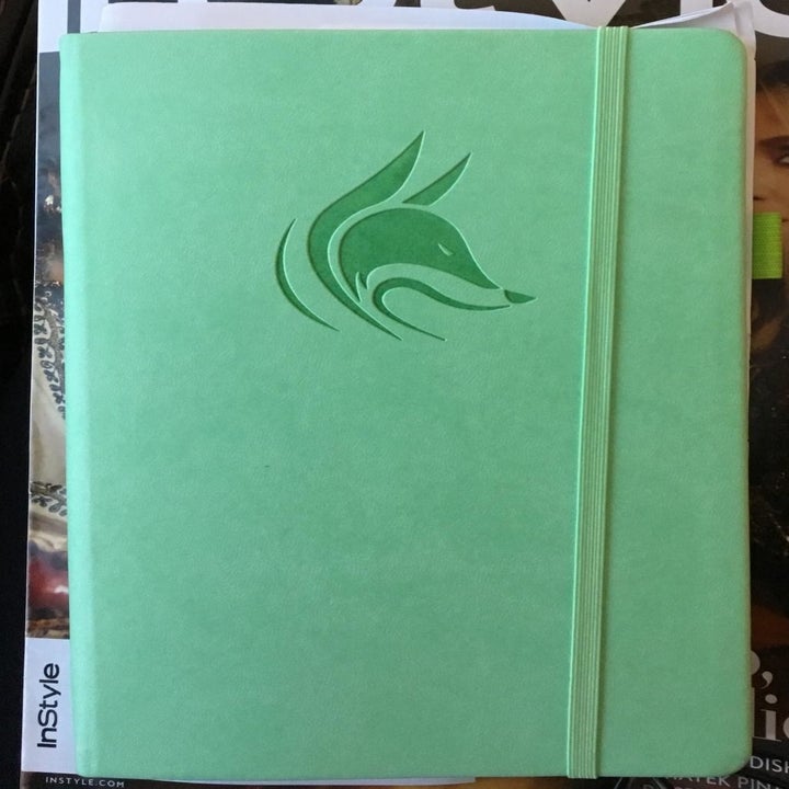 reviewer image of the outside of the clever fox budget planner