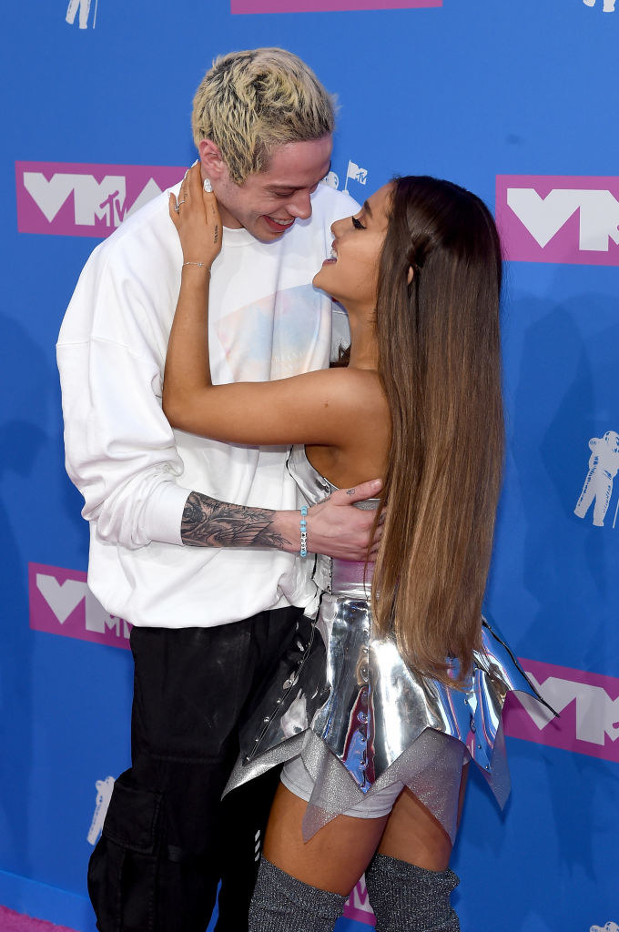 Ariana Grande and Pete Davidson