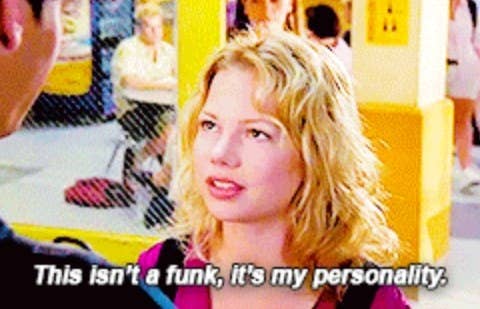 Jen saying &quot;This isn&#x27;t a funk, it&#x27;s my personality&quot;