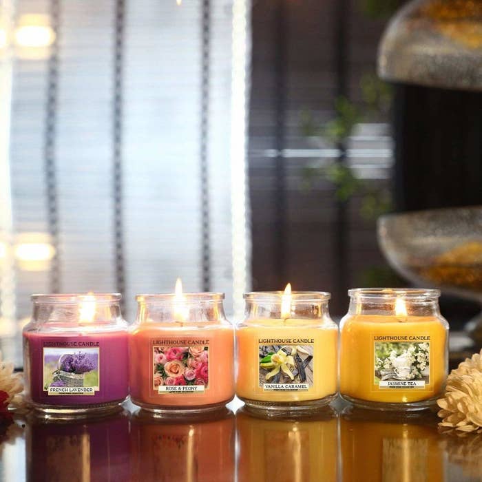 Scented candle set