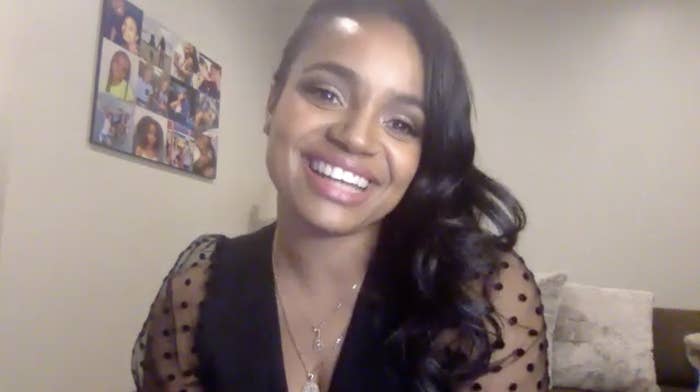 Kyla Pratt smiling