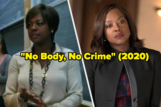 Viola Davis in How to Get Away With Murder with caption