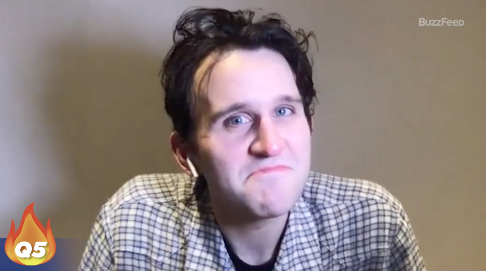 Harry Melling answering burning questions 